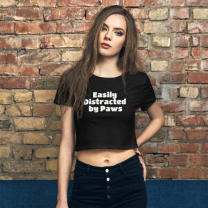 womens cropped tee shirt